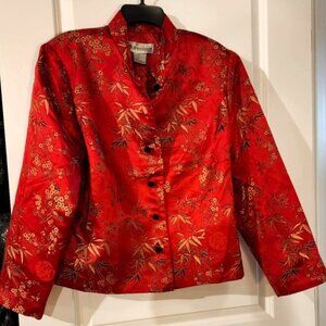 Dress Barn Silk Jacket, 16W